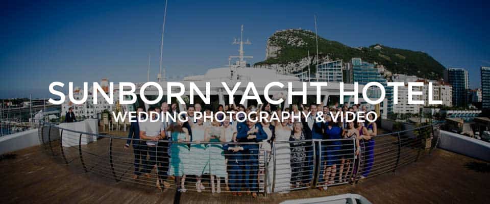 The Sunborn Hotel Gibraltar wedding photographer and videographer
