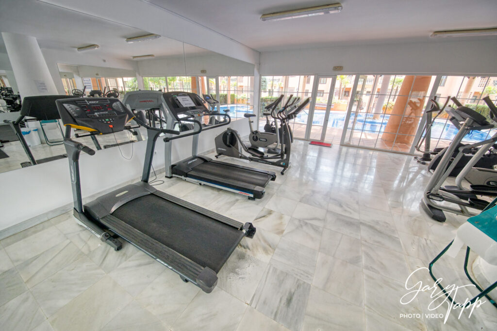 Gym space in Real Estate Photographer Marbella